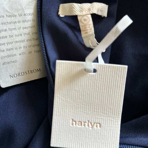 NWT Nordstrom Harlyn Navy Dress Medium - Picture 6 of 6